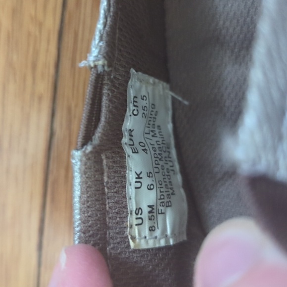 Gently used Metallic Canvas Flats - Size 8.5 - Picture 9 of 9